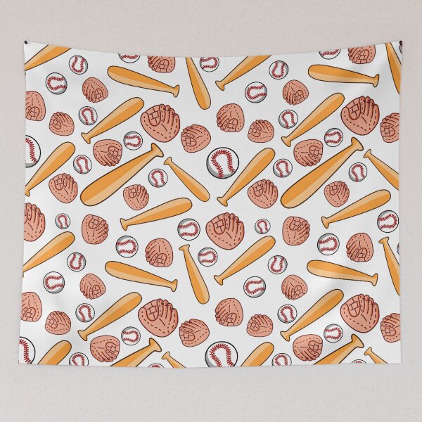 Item preview, Hand Drawn Baseball Tools designed and sold by MobertsonArt.