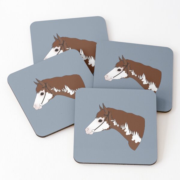 Item preview, Chestnut Overo Western Horse designed and sold by EmerestArt.