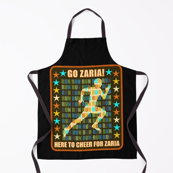 Item preview, Go Zaria Runner Support Athlete Fan Here to Cheer designed and sold by artfulnotebook.