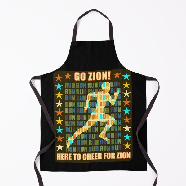 Item preview, Go Zion Runner Support Athlete Fan Here to Cheer designed and sold by artfulnotebook.