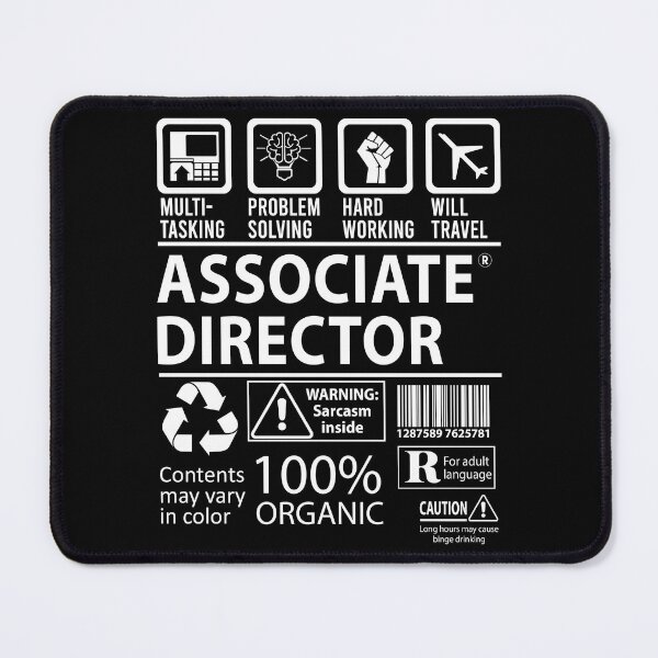 Item preview, Associate Director T Shirt - MultiTasking Certified Job Gift Item Tee designed and sold by oslandefren.