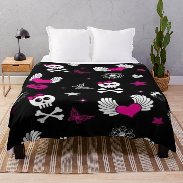 Item preview, Cute Emo Goth Skulls Art designed and sold by jaylaax.
