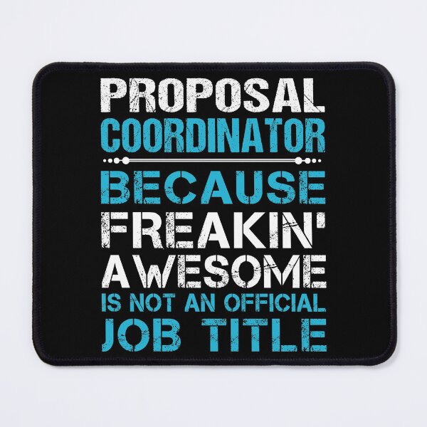 Item preview, Proposal Coordinator T Shirt - Freaking Awesome Job Gift Item Tee designed and sold by oetate4774.