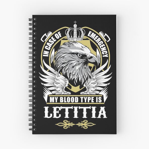 Item preview, Letitia Name T Shirt - In Case Of Emergency My Blood Type Is Letitia  Gift Item Tee designed and sold by geniajmk13.