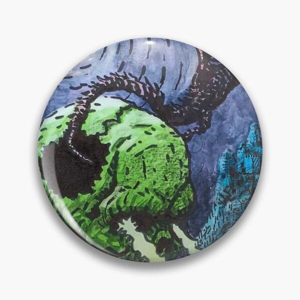 Dragon Flight Under The Moon Pin