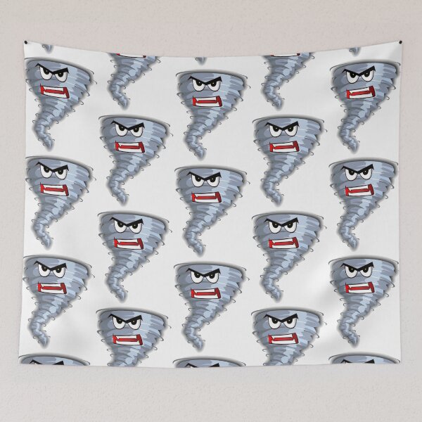 Item preview, ANGRY TORNADO WARNING CAUTION  designed and sold by MrCreativeArts.