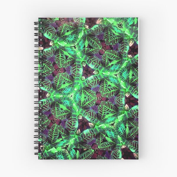 Item preview, botanical kaleidoscope (143) - neon green leaves designed and sold by expl-rations.