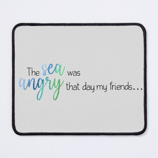 Item preview, The sea was angry that day my friends designed and sold by studioLG.