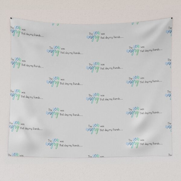 Item preview, The sea was angry that day my friends designed and sold by studioLG.