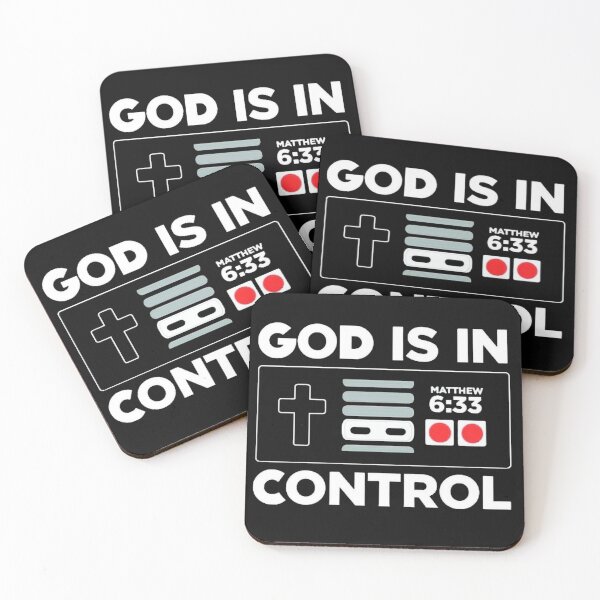 Item preview, God is in controle game controller bible verse matthew 6 33 designed and sold by faithinchrist77.