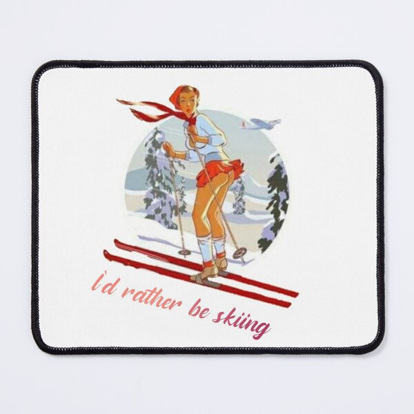 Item preview, I'd rather be skiing. designed and sold by Umiska.