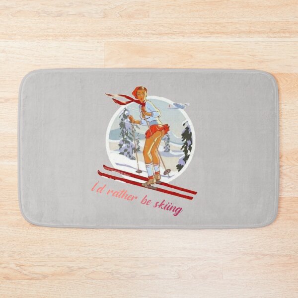 Item preview, I'd rather be skiing. designed and sold by Umiska.