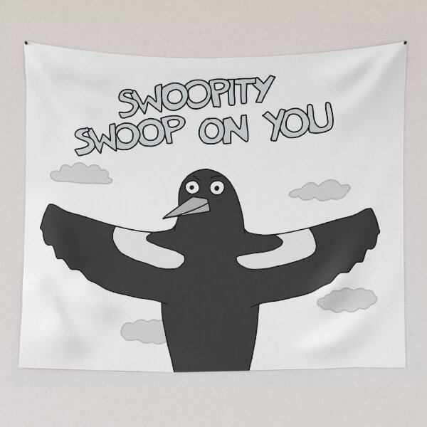 Item preview, Get Swoopy - It's Swooping Season  designed and sold by lifeofmrchicken.