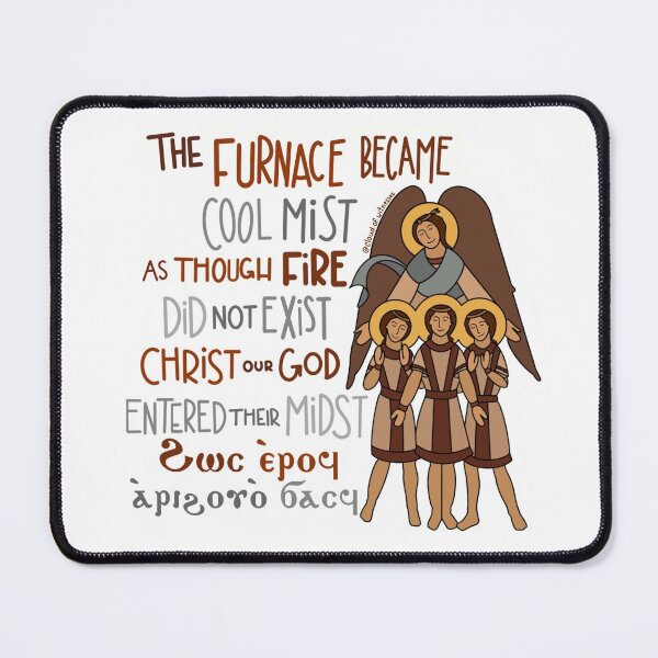 Item preview, Three Saintly Youth designed and sold by Cloud of Witnesses Shop.