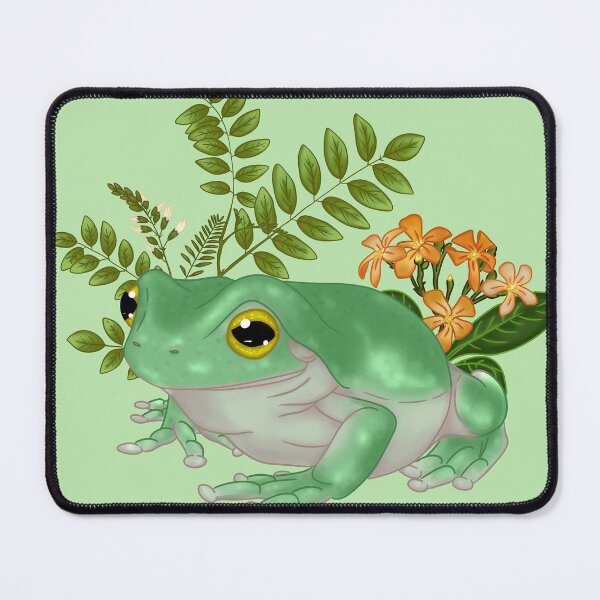 Item preview, Tree Frog with Acacia designed and sold by Bethany Allard.