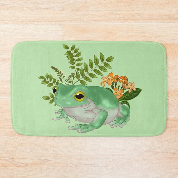 Item preview, Tree Frog with Acacia designed and sold by Bethany Allard.
