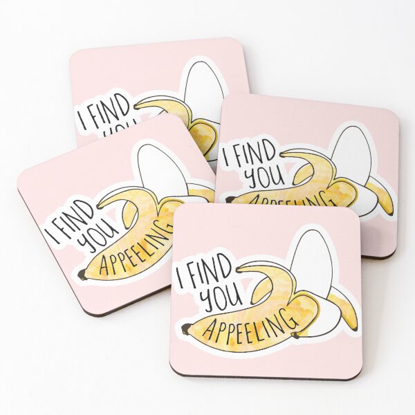 Item preview, Valentines gift - Funny Valentines pun - I find you apPEELing designed and sold by hitechmom.