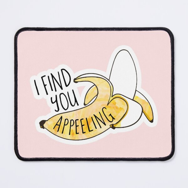 Item preview, Valentines gift - Funny Valentines pun - I find you apPEELing designed and sold by hitechmom.