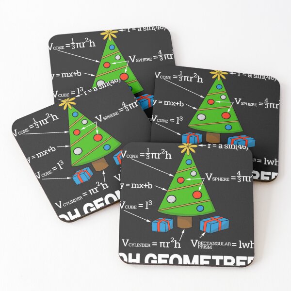 Item preview, Math Geometry Christmas Tree Geometree Essential designed and sold by Labelluz.