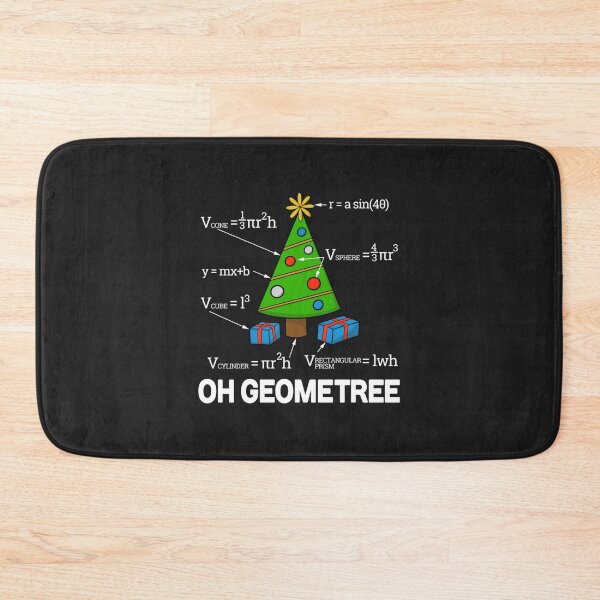 Item preview, Math Geometry Christmas Tree Geometree Essential designed and sold by Labelluz.