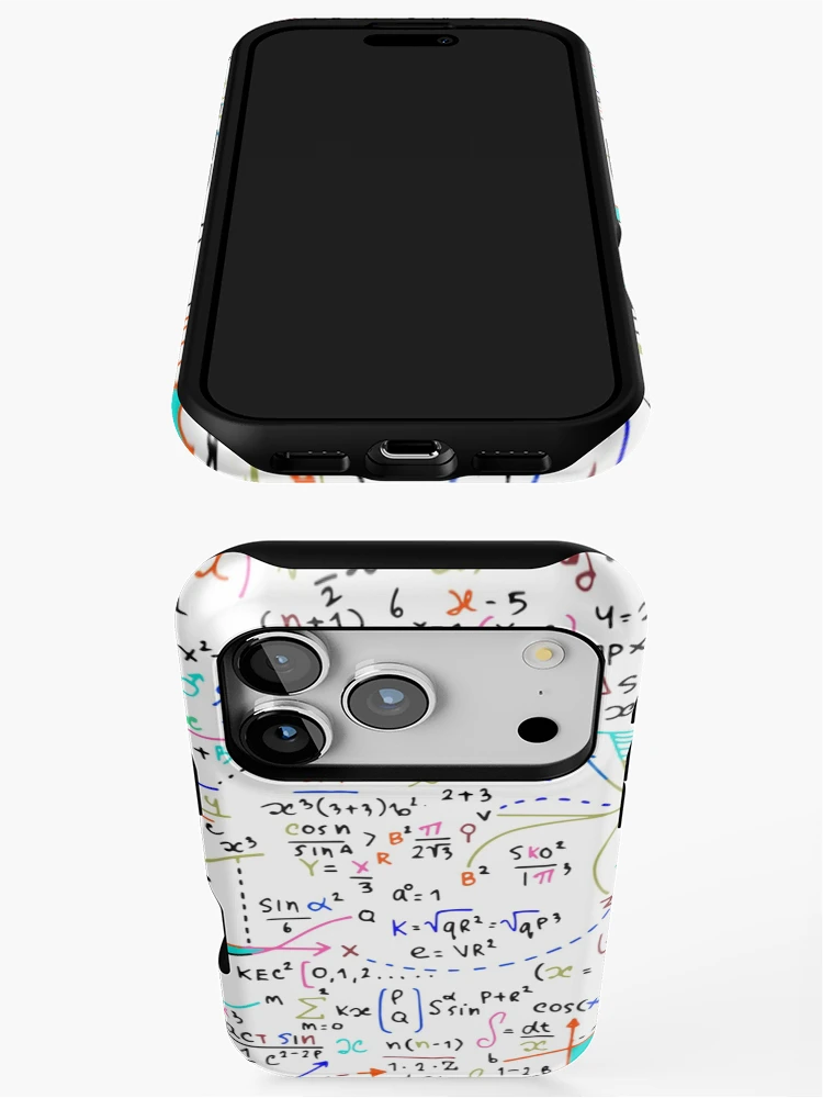 Thumbnail 3 of 4, iPhone Case, Math Homework Classic designed and sold by Labelluz.