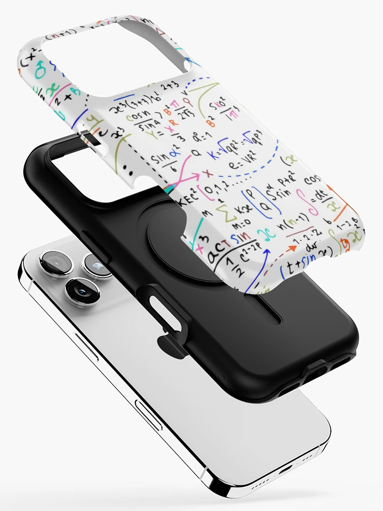 Thumbnail 2 of 4, iPhone Case, Math Homework Classic designed and sold by Labelluz.