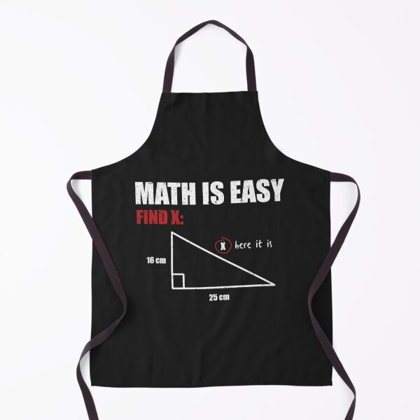Item preview, Math Is Easy Find X Mathematics Teacher School Humor Essential designed and sold by Labelluz.