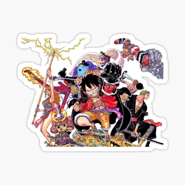 Gol D Roger One Piece Anime  Sticker by CrimsonDawn-SM