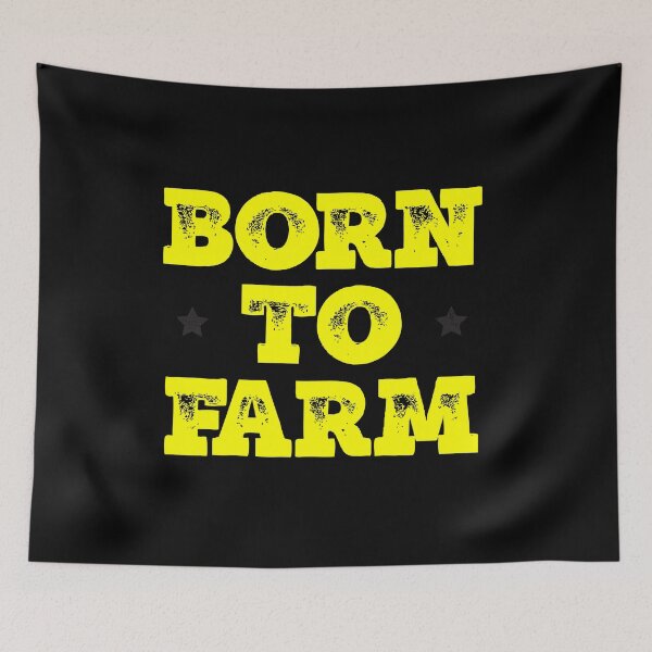 Item preview, Born To Farm Funny Farmer Farming Agricultural designed and sold by abulfaruque.