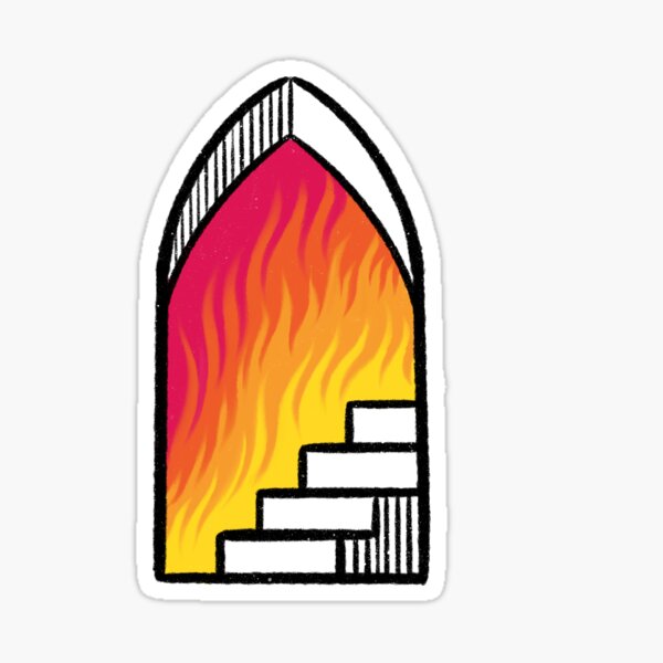 Item preview, fire in the stairway designed and sold by garduno.