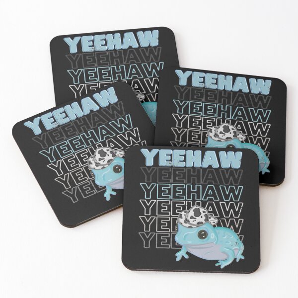 Item preview, Yeehaw T-ShirtYeehaw Blue Frog Wearing Cowboy Hat designed and sold by RonWest.