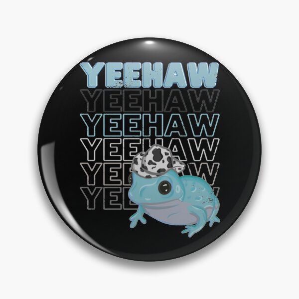 Item preview, Yeehaw T-ShirtYeehaw Blue Frog Wearing Cowboy Hat designed and sold by RonWest.
