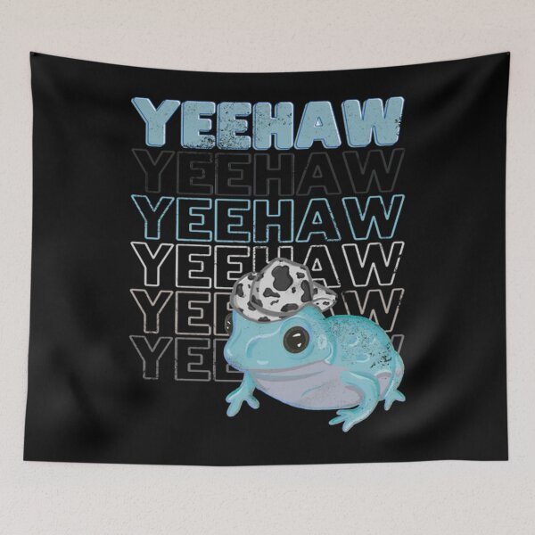 Item preview, Yeehaw T-ShirtYeehaw Blue Frog Wearing Cowboy Hat designed and sold by RonWest.