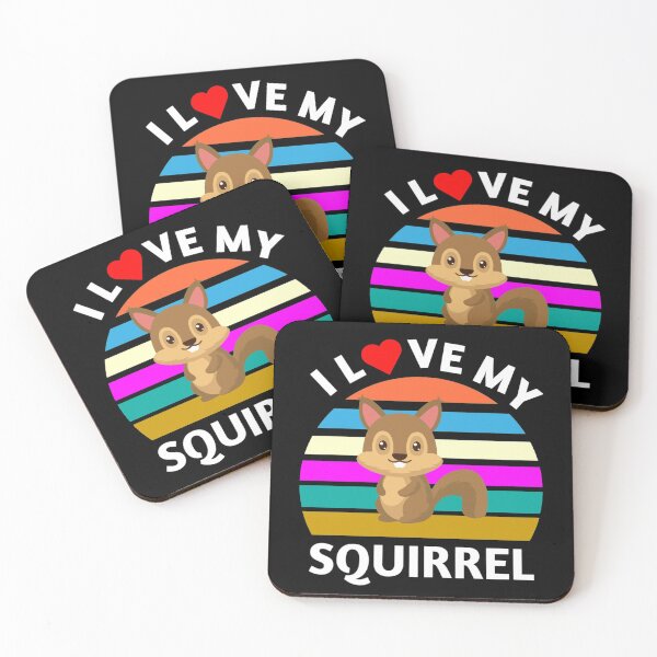 Item preview, I Love My Squirrel - Funny Squirrel Memes designed and sold by Delandor.