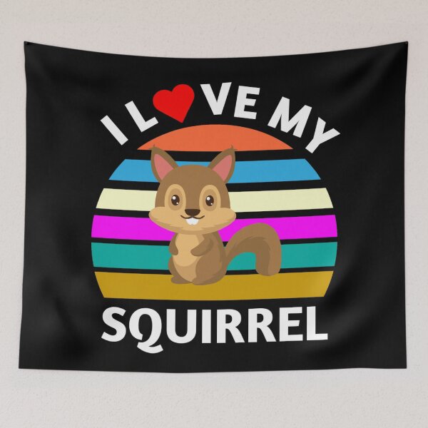 Item preview, I Love My Squirrel - Funny Squirrel Memes designed and sold by Delandor.
