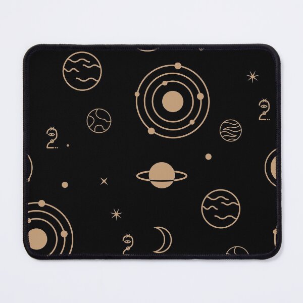 Item preview, 2'sday Astrology Solar System Planets Gold Pattern - Historical Date designed and sold by Trinket-Trickster.