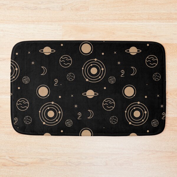 Item preview, 2'sday Astrology Solar System Planets Gold Pattern - Historical Date designed and sold by Trinket-Trickster.