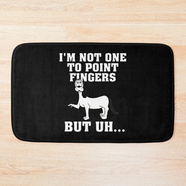 Item preview, I'm Not One To Point Fingers - Funny Dog Pointing Left designed and sold by allmarkmade.