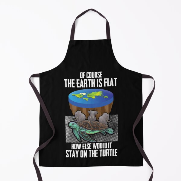 Item preview, Flat Earth T-ShirtFlat Earth Society Design Turtle Elephants  designed and sold by RonWest.