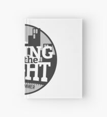 Coding At The Night Hardcover Journal