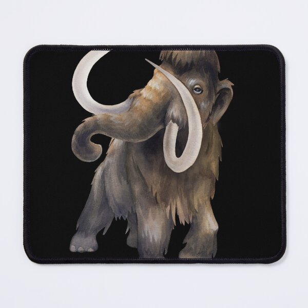 Item preview, Watercolor mammoth designed and sold by Ekaterina Glazkova.
