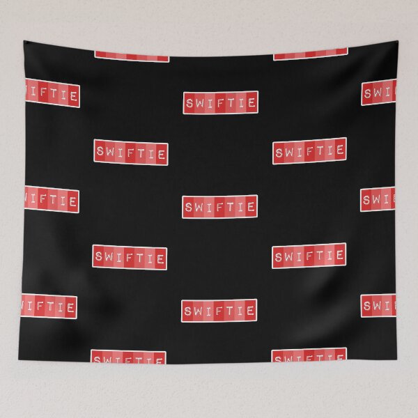 Item preview, Swiftie, red tile text design designed and sold by efenem.