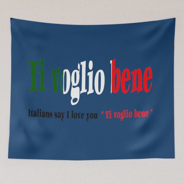 Item preview, Italians say I love you  " Ti voglio bene "			 designed and sold by mostheristore.