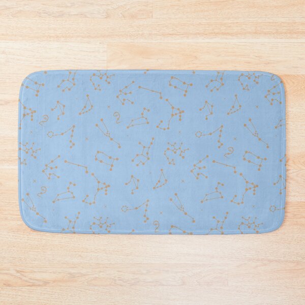 Item preview, 2'sday Astrology Sky Blue and Gold Pattern - Historical Date designed and sold by Trinket-Trickster.