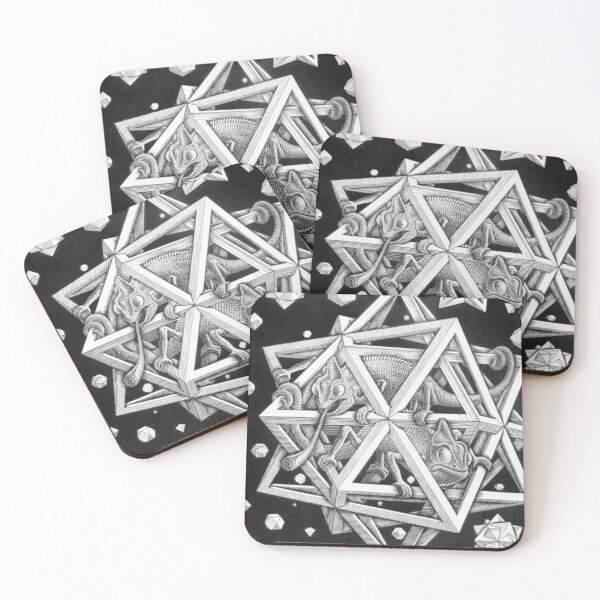 Item preview, MC Escher Halftone Graphic designed and sold by Labelluz.