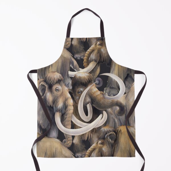 Item preview, Watercolor collection of mammoths designed and sold by Ekaterina Glazkova.