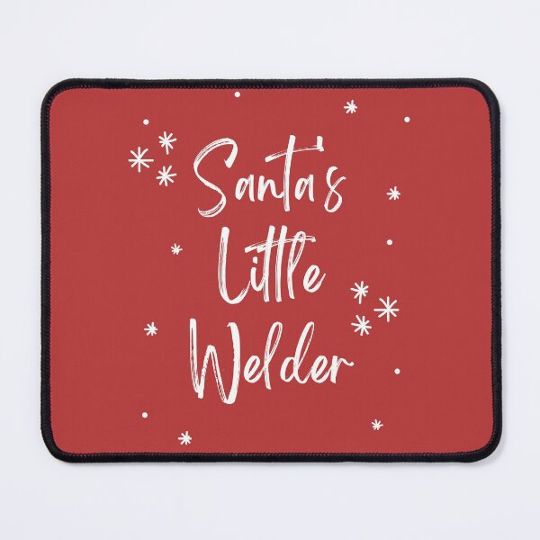 Item preview, Santa's Little Welder Holiday Christmas Funny designed and sold by EllConApparel.