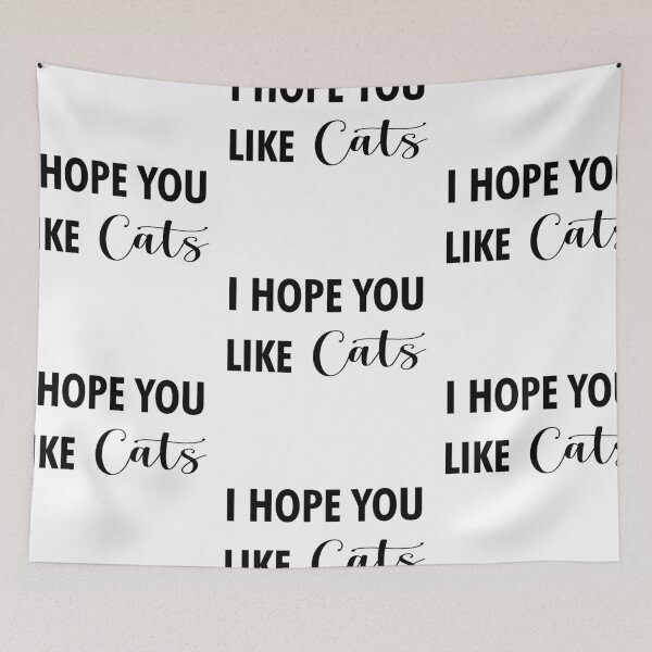 Item preview, I Hope You Like Cats designed and sold by shotofash.