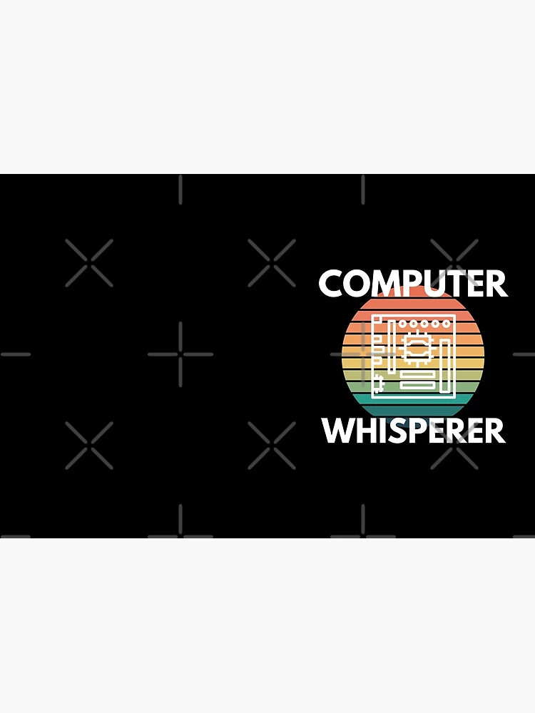 Thumbnail 3 of 3, Journal, Computer Whisperer Coding IT Humor designed and sold by EllConApparel.