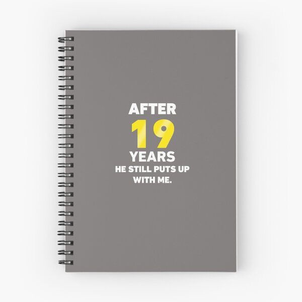 Item preview, After 19 Years He Still Puts Up With Me. designed and sold by AlwaysAwesome.